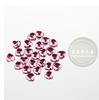 Taiwan acrílico não poroso fundo plano pêssego jóias de diamante ultra leve acessórios de argila DIY material artesanal 1 cm