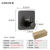Ganchos de Pared Metálicos para Baño Transfronterizos para Toallas y Ropa, Ganchos de Aleación de Aluminio para Baño y Cocina, Ganchos Adhesivos sin Taladro