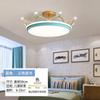 Lámpara de techo de corona nórdica de lujo ligero para dormitorio, lámpara de araña creativa cálida para segundo dormitorio, habitación de niña princesa, habitación infantil, protección ocular