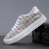 Zapatos para Hombre 2026 Estilo Nuevo Estilo Chino Transpirables Zapatos a Cuadros con Cordones Zapatos para Hombre de Caña Baja Zapatos Casuales de Lona para Hombre