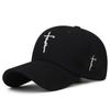 Nueva gorra de béisbol bordada de moda para hombres y mujeres, gorra con visera de protección solar, informal, ajustable, para jóvenes y estudiantes.
