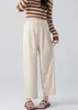 Pantalones Portátiles Postparto para Mujeres Embarazadas Sin Compresión Abdominal Pantalones de Abuela Otoño e Invierno 2024 Nuevos Sueltos Casuales Combinan con Todo Pantalones de Arroz Glutinoso