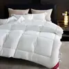 Roupa de cama de hotel cinco estrelas cuidadosamente selecionada, edredons, enchimentos de edredom, tecido escovado, colchas de algodão seda pena espaço, roupa de cama de hotel