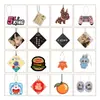 Tabletas de fragancia para coche personalizadas por el fabricante con foto del logo, tabletas de fragancia, colgantes decorativos, tabletas de fragancia de dibujos animados lindos, fragancia de coche de larga duración