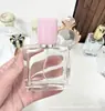 Botellas dispensadoras de perfume de vidrio de alta gama, Botellas rociadoras de perfume exquisitas, Botellas de tipo pulsador, Botellas vacías de muestra portátiles de múltiples especificaciones