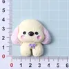 Desenho Fofo Cachorrinho Ursinho Acessórios de Resina Cola Creme DIY Grampo de Cabelo Handmade Faixa de Cabeça Caixa de Armazenamento Adesivo de Geladeira