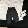 Pantalones de chándal de otoño para bebé, nuevo estilo coreano, para niño pequeño, cintura elástica, pantalones jogger, ropa de otoño, infantil, casual, para exteriores, pantalones largos