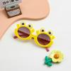 Gafas de Sol Infantiles Cangrejo para Niñas, Gafas Estilo Coreano, Gafas de Sol con Protección Solar para Bebés, Gafas Divertidas con Dibujos Animados para Sombrilla para Niños, Venta al por Mayor