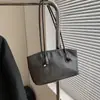 Bolsa de Hombro Tote Grande de Gran Capacidad Estilo Vintage de Moda Europeo y Americano Set de Dos Piezas Nuevo 2025 Otoño e Invierno para Viajes