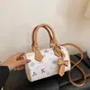 Bolso Tote Boston Almohada de Moda 2025 Nuevo Vintage Lujo Ligero Bolso de Hombro Cruzado Moda Versátil Bolso para Mujer