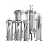 Filtro de seguridad de acero inoxidable 304 Purificador de agua industrial para el hogar Procesador automático de agua blanda Filtro de precisión