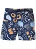 Pantalones Cortos de Graffiti Abstractos Creativos Estampado Digital 3D Sueltos Moda Casual Pantalones Comercio Transfronterizo Comercio Exterior Explosiones de Amazon
