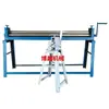 Máquina de Dobrar Chapa Pequena Manual Galvanizada Máquina de Curvar Chapa Isolamento Máquina de Crimpar Aço Inoxidável Alumínio Máquina de Costura de Chapa Máquina de Dobrar