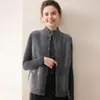 Nueva Chaqueta Chaleco de Punto sin Mangas Otoño/Invierno 2026 Cárdigan para Mujer de Punto Corto de un Solo Botón Versátil para Mujer