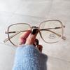 Nuevas gafas para miopía con montura TR90 de estilo coreano con espejo plano antiluz azul y té esmerilado irregular de Chiai.
