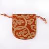 Bolso de brocado de tamaño pequeño, venta al por mayor, pulsera de nogal con cuentas de Buda, bolso de dulces, bolso de brocado de té Tai Sui, cordón de algodón