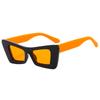Óculos de sol masculinos e femininos novos de estilo coreano Personalizado em forma de padrão colorido Moda Internet Celebrity ins Óculos de sol da moda