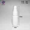 Botella de spray blanca 100ml alcohol botella de muestra de viaje regadera hidratante botella de spray a presión 50ml botella de spray lateral de niebla fina