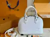 Bolso Alma con Efecto Ola de Mar y Concha Piel Charol Negra Bolso de Mano Hombro Cruzado Bolso para Mujer Borgoña Versátil Moda para Llevar en la Mano