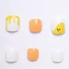 24 piezas de arte de uñas uña 2024 nuevo sensación de alta gama parche terminado uso original al por mayor caricatura linda transfronterizo