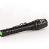 Hebilla de bolígrafo doble T6 linterna de luz fuerte recargable LED CREE linterna de zoom telescópico de largo alcance alta potencia 10W