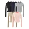 Conjunto sexy y seductor de chaqueta corta con capucha + pantalones acampanados, adelgazante y que alarga las piernas, para usar en casa y también en la calle
