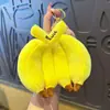 Lindo llavero de cordero de peluche, muñeco de peluche, colgante para bolso de pareja, juguete de máquina de peluches, accesorio de regalo