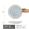 Conjunto de Louça Cerâmica de Alta Qualidade para Uso Doméstico, Incluindo Tigelas, Pratos, Saladeiras e Tigelas de Arroz, Tigelas de Sopa e Tigelas para Macarrão com um Toque Premium