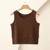 Roupa Térmica Feminina Nano Velvet Cor Sólida Regata Tamanho Grande Roupa de Casa Regata Sem Mangas