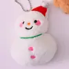 Accesorios de Navidad Bolsa de Peluche Linda de Papá Noel Colgante Muñeca Pequeña Pines de Navidad Accesorios para Ropa Broche