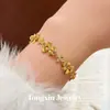 Pulseira Nova Chinesa de Osmanthus Escovado Xiaohongshu para Mulheres com Strass Fragrância de Osmanthus de Alta Qualidade Pulseira Extremamente Popular Presente de Ano Novo