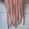 Fornecimento de fábrica corda redonda de poliéster colorida para roupas infantis touca sanitária corda para cabeça combinação de cores corda decorativa maré nacional corda para chapéu de suéter diy