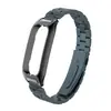 Adecuado para Correa de Pulsera Oppo Hebilla Milanésa Pulsera de Acero Inoxidable de Tres Eslabones Correa Metálica para Pulsera Oppo