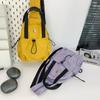 Bolsa Multifuncional Impermeable Ligera Nueva Transfronteriza Serie Puff Mochila Cruzada Portátil Bolso de Pecho para Mujer