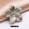 Botão Decorativo de Liga de Zinco com Strass e Pérola para Punho de Camisa ou Gola Clip-On Conjunto Versátil e Exquisito de Botões Decorativos