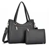 Bolsa Feminina 2026 Nova Moda Cor Sólida Conjunto de Duas Peças Bolsa de Ombro Única Bolsa Tote Versátil de Grande Capacidade
