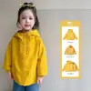 Ropa de abrigo para niñas, nueva colección primavera/otoño 2026, tops de otoño elegantes y casuales para niños, chaquetas de otoño de moda para bebés