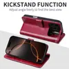Adecuado para Uso Transfronterizo, Funda tipo Flip Cover para iPhone 17 Air con Ranura para Tarjeta, Cartera Apple 16, Soporte de Material Cristalino, Funda de Cuero para Teléfono Móvil