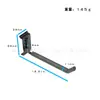 Armazenamento de Garagem Cabide de Armazenamento Montado na Parede Ferramentas de Jardim Removíveis Rack de Armazenamento de Grande Capacidade Gancho de Placa Calha