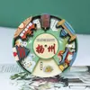 Imanes de Nevera Culturales y Creativos de Suzhou, Nanjing, Yangzhou, Xuzhou, Souvenirs de Ciudad, Imanes de Nevera de Madera de Tendencia Nacional para Viajes