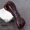 Cuerda de cuero de vaca redonda de 3 mm y 4 mm de grosor, estilo retro, para hacer café antiguo, ideal para manualidades, pulseras, collares y accesorios.