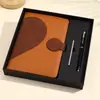 Cuaderno con Hebilla Redonda Regalo de Negocios Logo Personalizado Apertura de Empresa Regalo de Graduación Escolar Día del Maestro Evento Corporativo