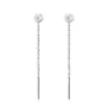 Pendientes de Borla de Perlas Coreanos de Nicho para Mujer, de Gama Alta, Versátiles, Simples, Moda Ins, Pendientes Largos y Pendientes