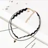 Collar Coreano para Niños Cadena para Clavícula de Moda para Niñas Collar Sencillo Versátil para Niñas Accesorios Joyería para Bebés Princesa