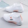 Verano Nuevos Zapatos de Mujer Antideslizantes Transpirables Malla Grande Zapatos Blancos Versátiles Huecos Deportivos Casuales Zapatos de Verano para Mujer