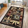 TEMU Amazon Alfombra Americana Nueva Resistente a la Suciedad Resistente al Desgaste Alfombra Completa para Sala de Estar Alfombra Antideslizante para Dormitorio Manta Decorativa para Mesita de Noche