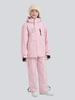 Conjunto de Traje de Esquí Kuangjian para Niños y Niñas, Impermeable y Cálido para Exteriores en Invierno, Chaqueta y Pantalones de Esquí Gruesos Acolchados de Algodón para Niños