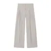 Fabricante de Ropa para Mujer Transfronterizo al por Mayor Nuevo Estilo 2026 Chaqueta de Traje Casual con Solapa de Manga Larga y Hombreras + Conjunto de Pantalones
