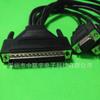 HDB62 macho arrastre 8 DB9 macho cable de puerto serie Cable Multimedia HDB62P M A DB9M * 8 líneas cable para tarjeta PCI