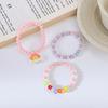 Collar de 3 piezas para niñas lindas, pulsera, moda princesa de Corea del Sur, accesorios para niños, juguetes de dibujos animados, joyería para bebé de 3 años